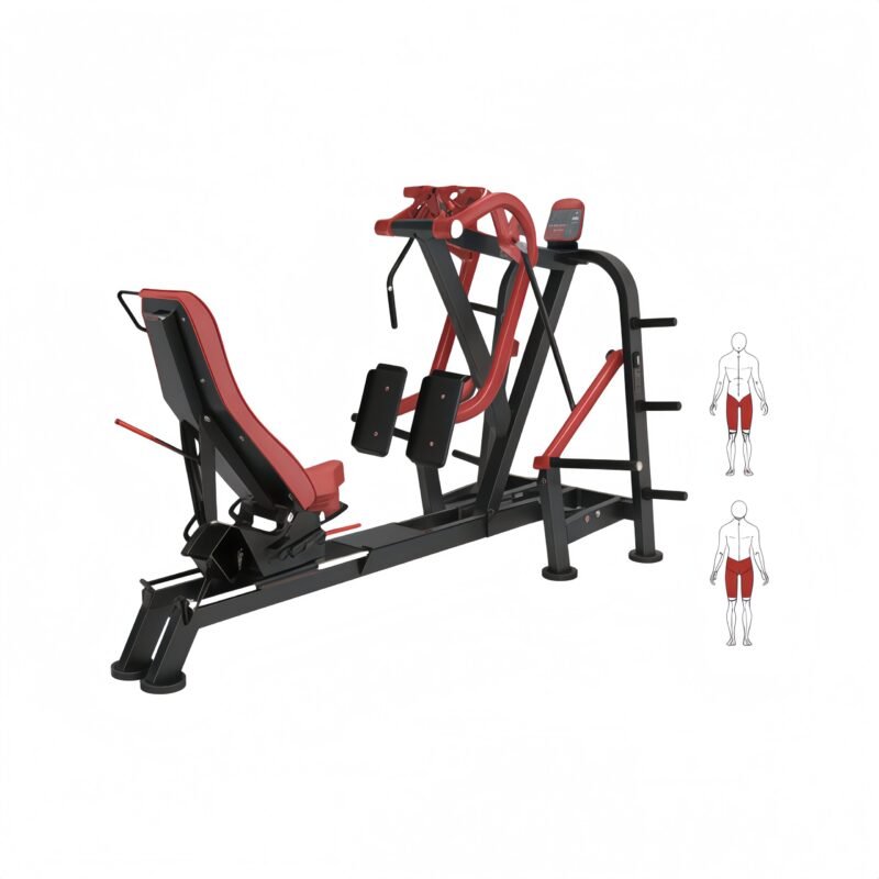Super Horlzontal Leg Press Dual System